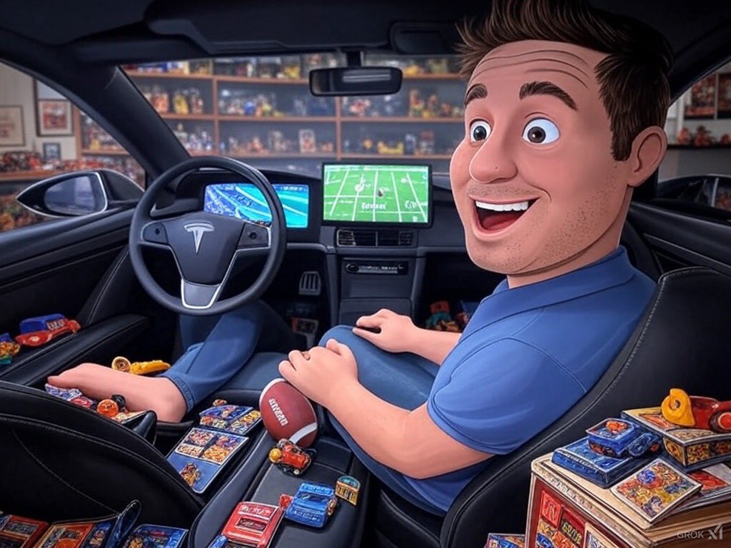 How many dudes are using their Tesla in the garage as a secondary mancave ?