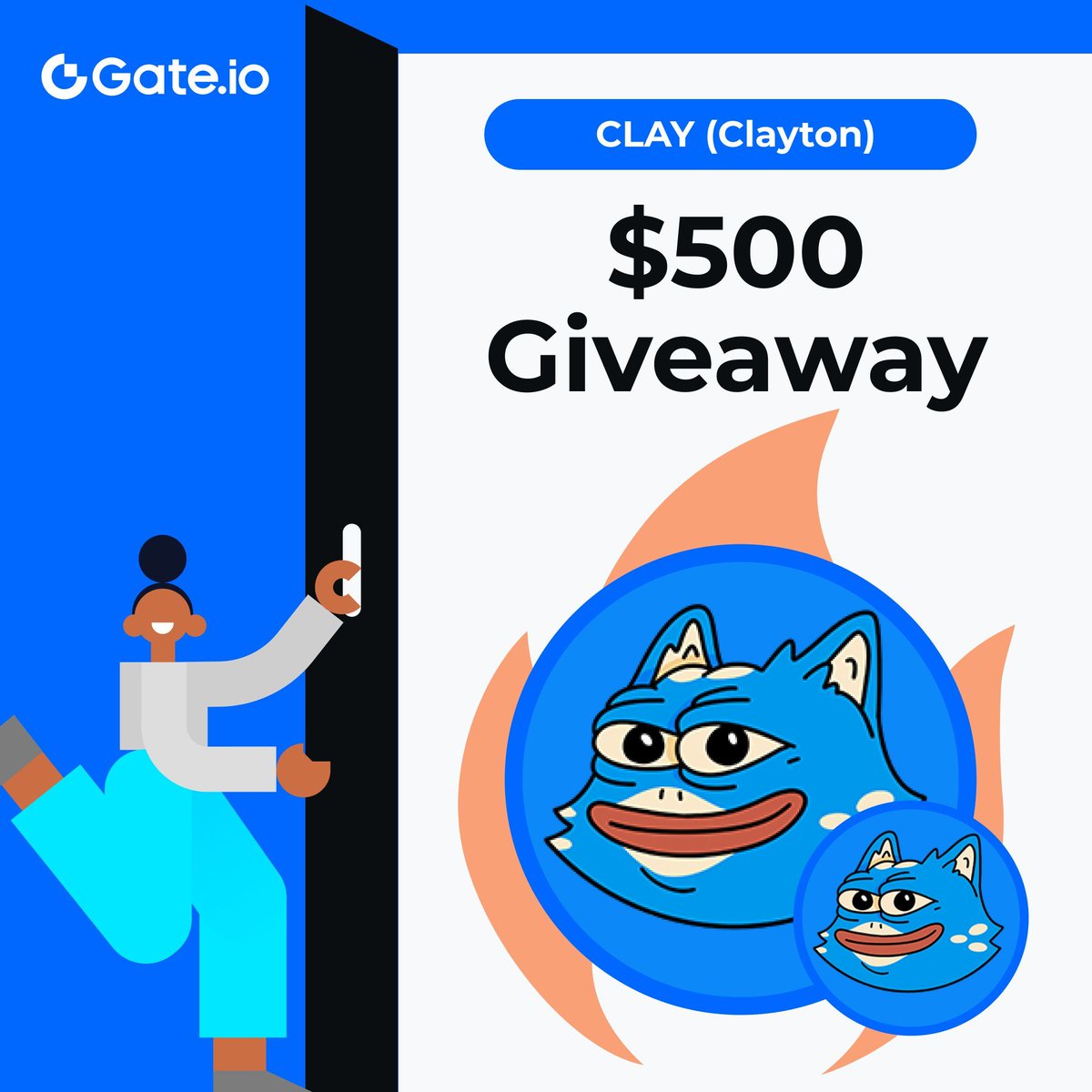 🚀 New Listing Alert! $CLAY/USDT trading will go live on Gate.io at 1:00 PM UTC, Jan 16.

Step into the giveaway and share a prize of $500 CLAY!

💰 20 winners * $25 CLAY each!
☑️Follow @gate_io &amp; <a href="/ClaytonOnTon/">Clayton 💎</a>
☑️RT, Like this post &amp; tag 3 friends

New Users: