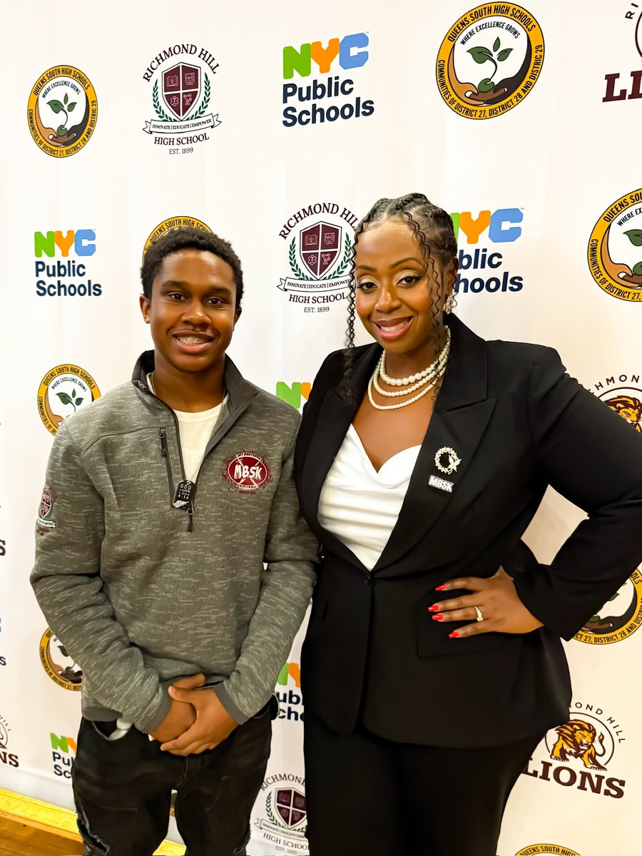 🗣Am I my brother’s keeper??  Yes I AM! 

<a href="/QSHSDISTRICT/">QueensSouthHighSchools</a> MBK Induction Ceremony .. You just had to be there🫶🏾 

<a href="/NYCSchools/">NYC Public Schools</a>