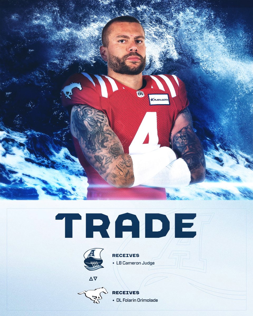 BREAKING: We have acquired LB Cameron Judge in a trade.