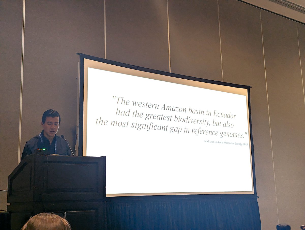 Daniel Chavez (@danielc23028196) on Twitter photo My presentation in #PAG34 about Conservation Genomics in Ecuador <a href="/PUCE_Ecuador/">PUCE Ecuador</a>. Thanks to
<a href="/kara_dicks/">Kara Dicks</a> Jill Wegrzyn and Karl Fetter for the invitation :-) My presentation in #PAG34 about Conservation Genomics in Ecuador <a href="/PUCE_Ecuador/">PUCE Ecuador</a>. Thanks to
<a href="/kara_dicks/">Kara Dicks</a> Jill Wegrzyn and Karl Fetter for the invitation :-)