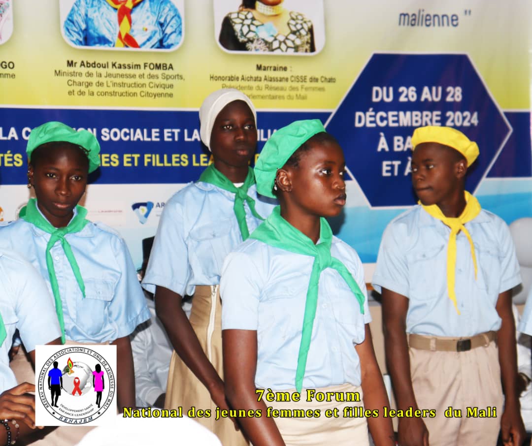 Ouverture à Bamako #Mali du 7ème Forum Nat des Jeunes Femmes et Filles Leaders du Mali sous le thème de la paix et  la cohésion nationale organisé par le <a href="/renajem/">RENAJEM</a> <a href="/maleye_diop/">Maleye Diop</a> <a href="/AbdoulayeDiop8/">Amb. Abdoulaye Diop</a> <a href="/GoitaAssimi/">Général d'Armée Assimi GOITA</a> <a href="/MichelSidibe/">Michel Sidibé</a> <a href="/AminaJMohammed/">Amina J Mohammed</a> @AU_YouthEnvoy <a href="/MaliMaeci/">Ministère des Affaires étrangères du Mali</a> <a href="/PresidenceMali/">Presidence Mali</a>