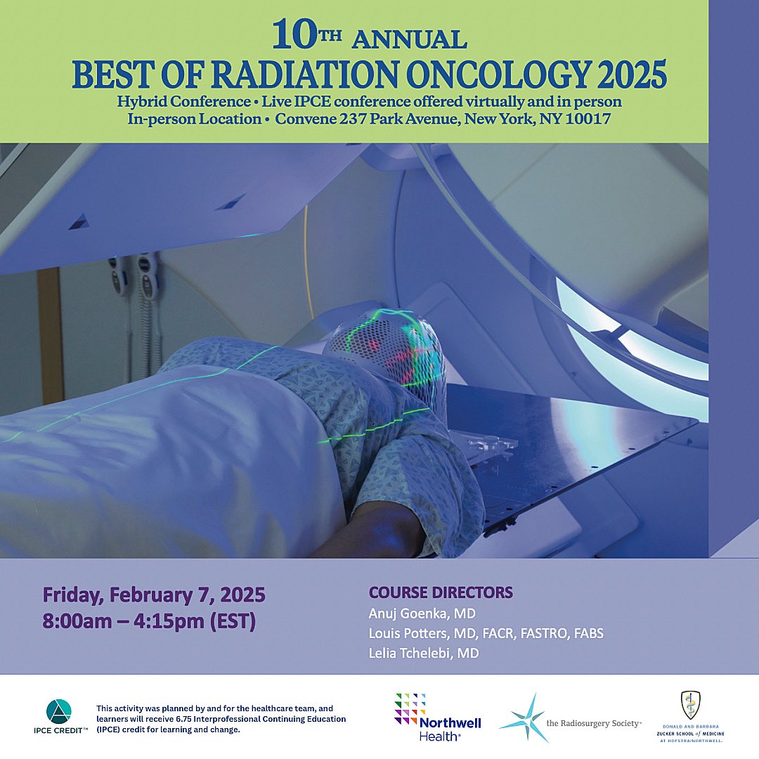Lenox Hill Neurosurgery (@lenoxneurosurg) on Twitter photo Join <a href="/NorthwellHealth/">Northwell Health</a> for the ✨10th Annual Best in Radiation Oncology 2025 Hybrid CME Conference✨on Feb 7, 8 AM - 4:15 PM (EST)! Learn about the latest in radiation oncology from experts like Dr. <a href="/drdavidlanger/">Dr. David Langer</a> on AI's role in cancer care. Register via the link in bio. ⚛️🔬 Join <a href="/NorthwellHealth/">Northwell Health</a> for the ✨10th Annual Best in Radiation Oncology 2025 Hybrid CME Conference✨on Feb 7, 8 AM - 4:15 PM (EST)! Learn about the latest in radiation oncology from experts like Dr. <a href="/drdavidlanger/">Dr. David Langer</a> on AI's role in cancer care. Register via the link in bio. ⚛️🔬