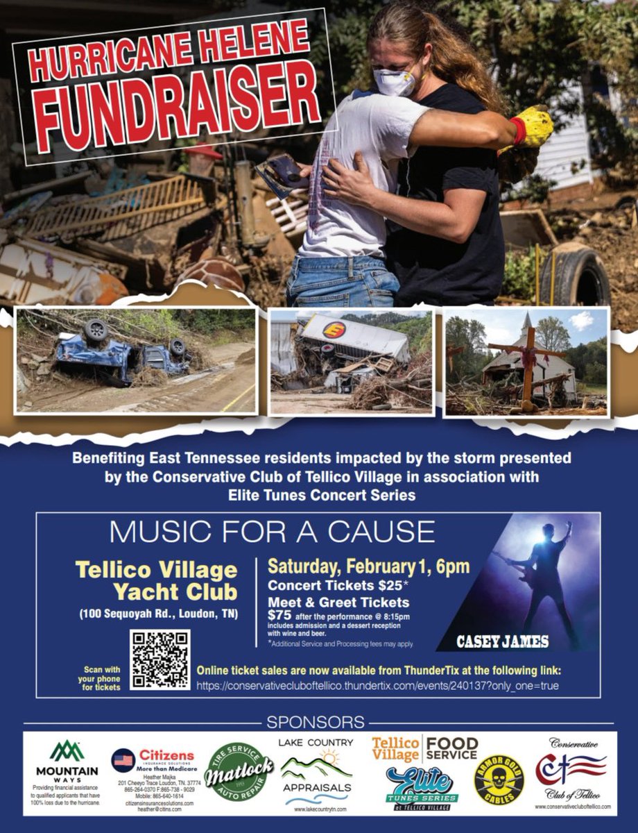TCGC1776's tweet photo. Join the Conservative Club of Tellico on Feb 1st for their Hurricane Relief Fundraiser! 🇺🇸
For more info, message them at https://t.co/BJ7v0EwOqT https://t.co/jRBfiGG8xJ