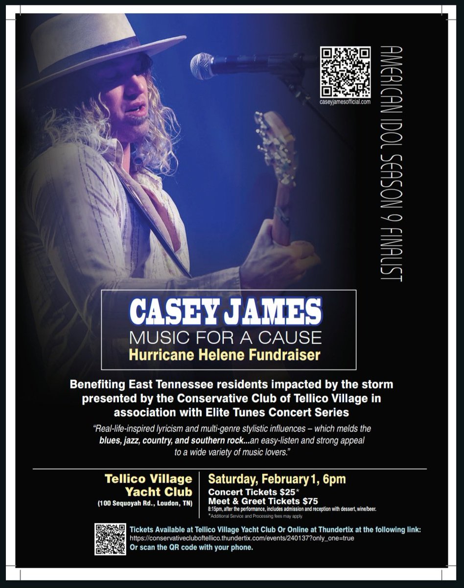 TCGC1776's tweet photo. Join the Conservative Club of Tellico on Feb 1st for their Hurricane Relief Fundraiser! 🇺🇸
For more info, message them at https://t.co/BJ7v0EwOqT https://t.co/jRBfiGG8xJ