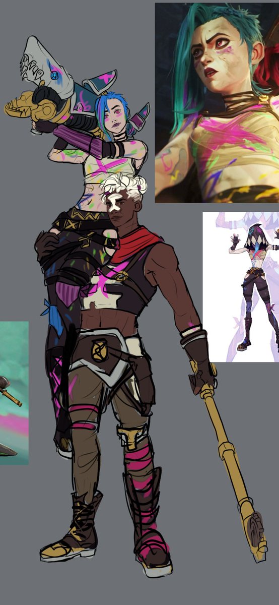 This  has been going on for a while…

#arcane #ekko #jinx