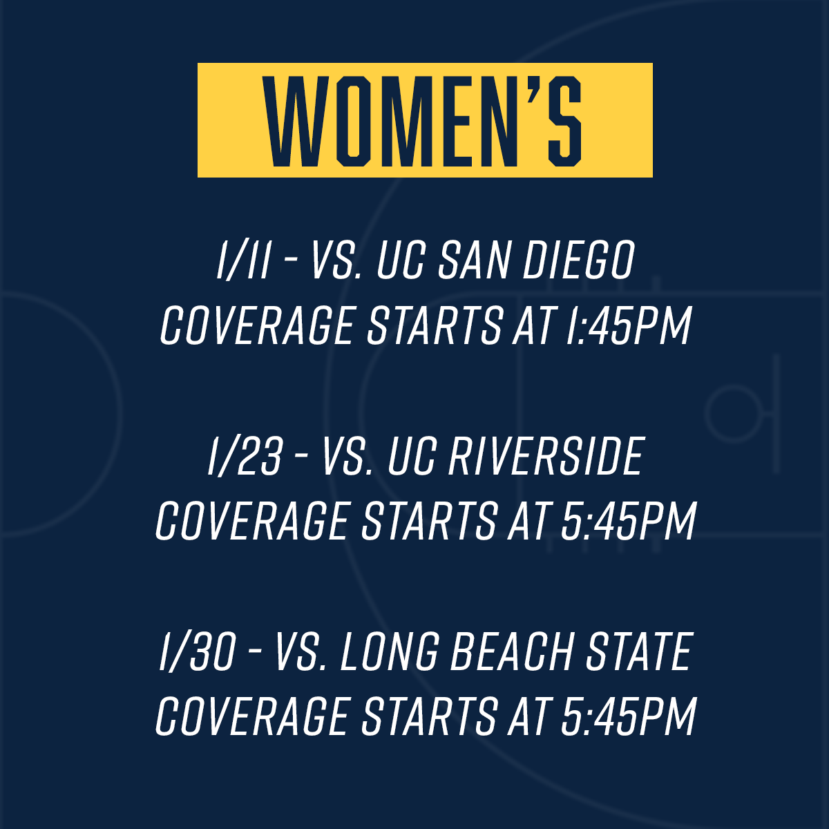 Angels Radio AM830 (@angelsradioklaa) on Twitter photo Check out our upcoming <a href="/UCImbb/">UCI Men's Basketball</a> & <a href="/UCIwbb/">UCI Women's Basketball</a> broadcasts this month! ๐
Listen live to every Men's & Women's Basketball home game, right here on AM830!
๐ป: AM830
๐ป: am830.net
๐ฑ: AM830 KLAA app Check out our upcoming <a href="/UCImbb/">UCI Men's Basketball</a> & <a href="/UCIwbb/">UCI Women's Basketball</a> broadcasts this month! ๐
Listen live to every Men's & Women's Basketball home game, right here on AM830!
๐ป: AM830
๐ป: am830.net
๐ฑ: AM830 KLAA app