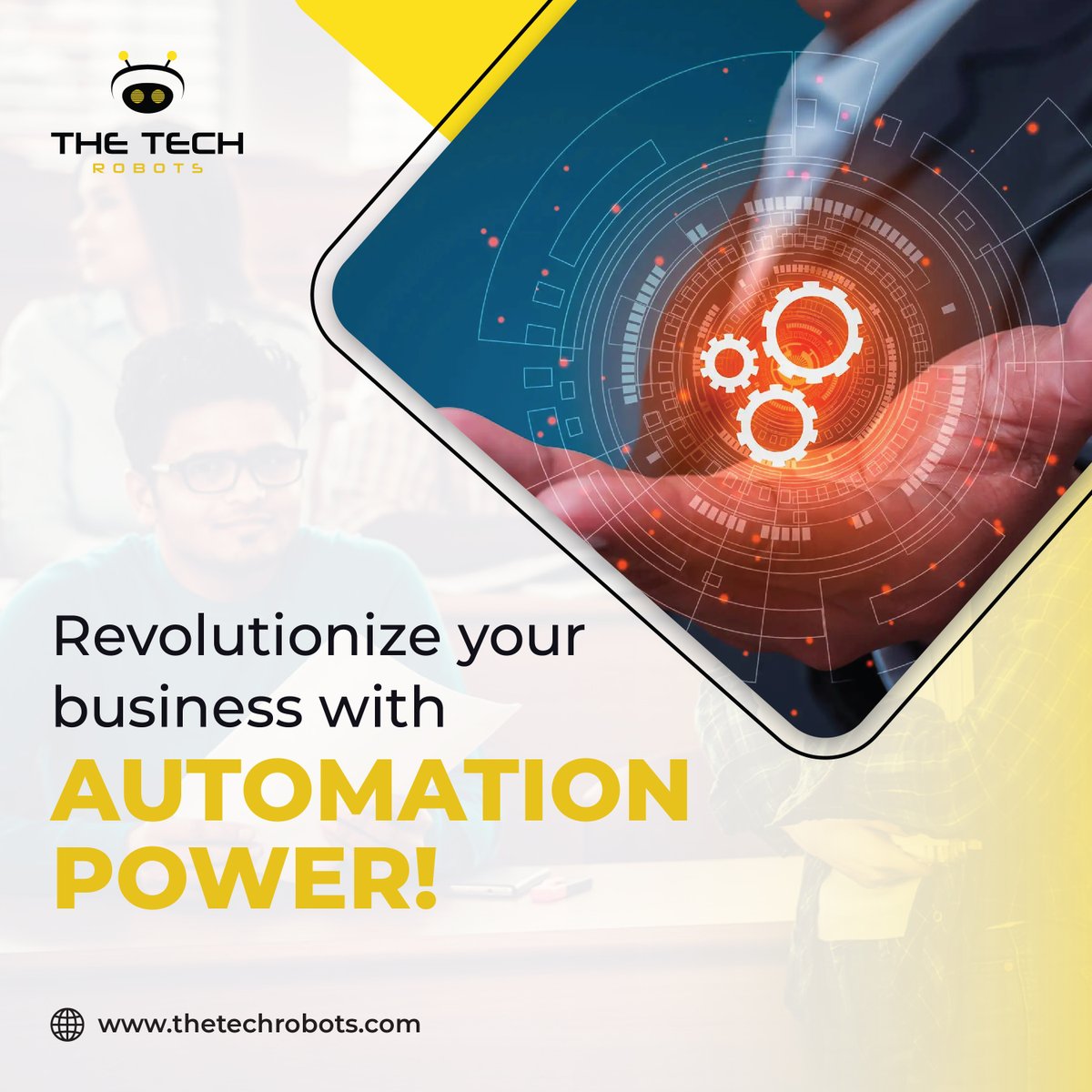 thetechrobots's tweet image. 🤖 Revolutionize your business today! 

🚀 Transform Your Digital Presence Today!
📅 Schedule Your Free Consultation!
✉️ info@thetechrobots.com
📞 +353 1 584 0145
🌍 thetechrobots.com
.
#thetechrobots #AutomationPower #TechSolutions #FutureTech #SmartBusiness