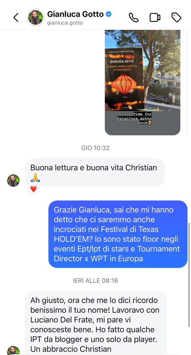 scalzichris's tweet image. Sempre un piacere @GianlucaGotto 😎