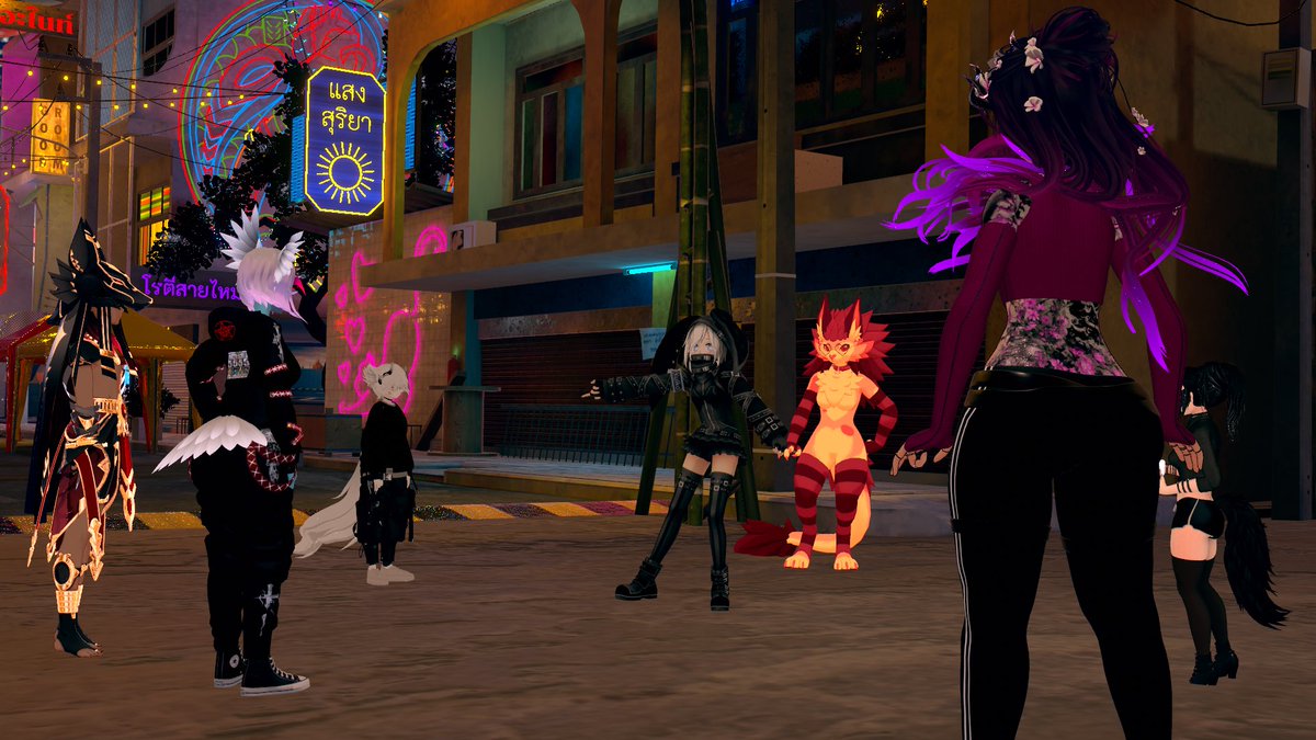 VRDanceAcademy's tweet photo. Our first dance circle of the year 2025! #VRChat #VR #Dance #VRDA https://t.co/QOfNanawz1