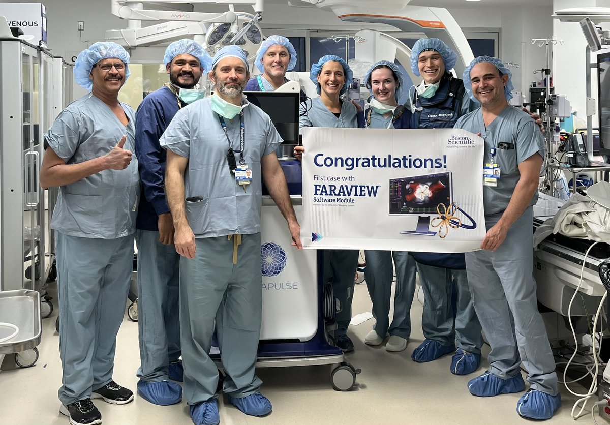 Mark Metzl (@mdmetzl) on Twitter photo First cases with Faraview <a href="/EndeavorHlth/">Endeavor Health</a> CVI were impressive. Great to visualize Farawave without pulling a mapping catheter. No suprise <a href="/BSCCardiology/">BostonSci Cardiology</a> did a really nice job integrating these technologies! #Epeeps <a href="/JWasserlaufMD/">Jeremy Wasserlauf</a> <a href="/doctorwes/">Westby Fisher, MD</a> @jnazari <a href="/HanyDemo/">Hany Demo, MD, FACC, FHRS</a> First cases with Faraview <a href="/EndeavorHlth/">Endeavor Health</a> CVI were impressive. Great to visualize Farawave without pulling a mapping catheter. No suprise <a href="/BSCCardiology/">BostonSci Cardiology</a> did a really nice job integrating these technologies! #Epeeps <a href="/JWasserlaufMD/">Jeremy Wasserlauf</a> <a href="/doctorwes/">Westby Fisher, MD</a> @jnazari <a href="/HanyDemo/">Hany Demo, MD, FACC, FHRS</a>
