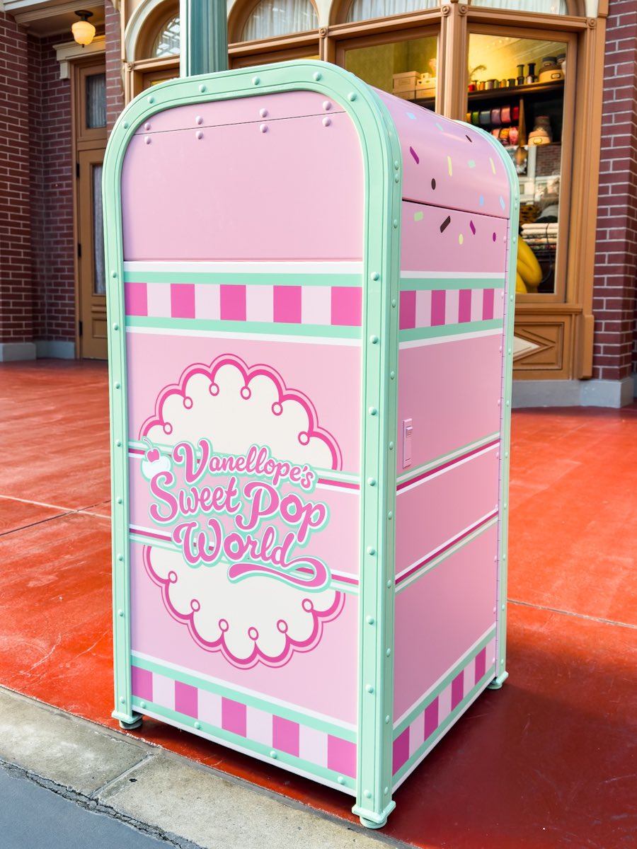 トラッシュ缶 ゴミ箱 ワールドバザール ディズニーリゾート ディズニー