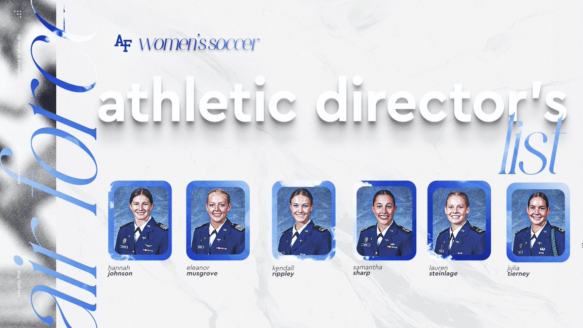 Congratulations to our players who earned big-time academic, military, and physical achievements first semester! 👏