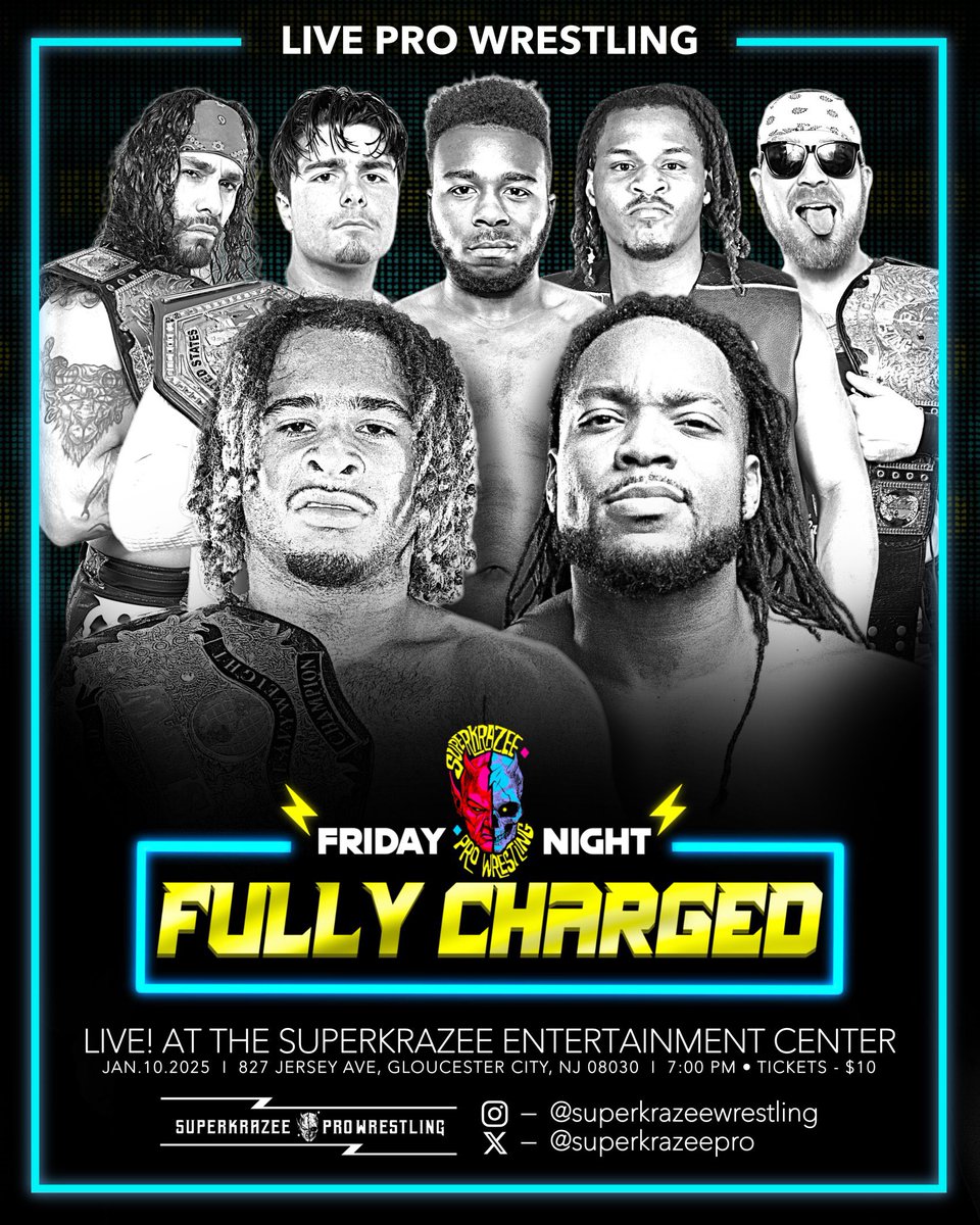 jboujii's tweet photo. Office for the night . @superkrazeepro vs @SamaelFawzi7 tickets still available at the door🗣️
@JuniUnderwoodFS cooking rn.
AND FHH💯.
#EVERYTHINGBOUJII
#JBOUJII
#PWI500 @OfficialPWI
#BRP50 @blackrasslin https://t.co/fjLsMzMJFS