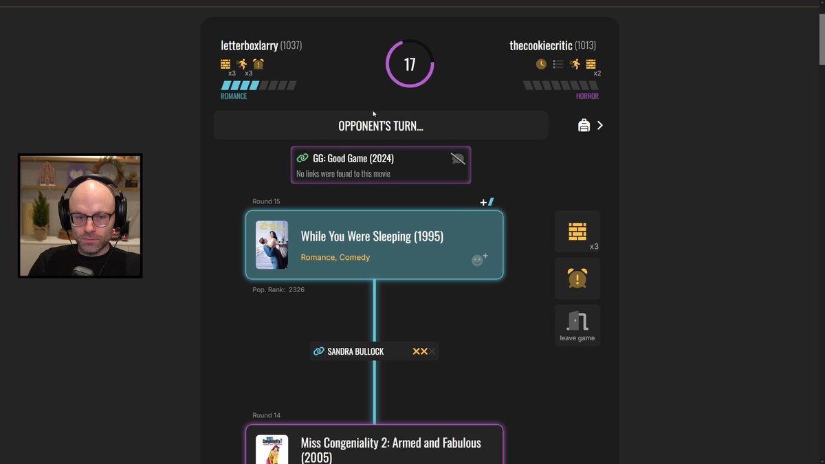 NorthernIion_LP's tweet photo. the BM meta in cine2nerdle is crazy https://t.co/6NkFWtf1Hx