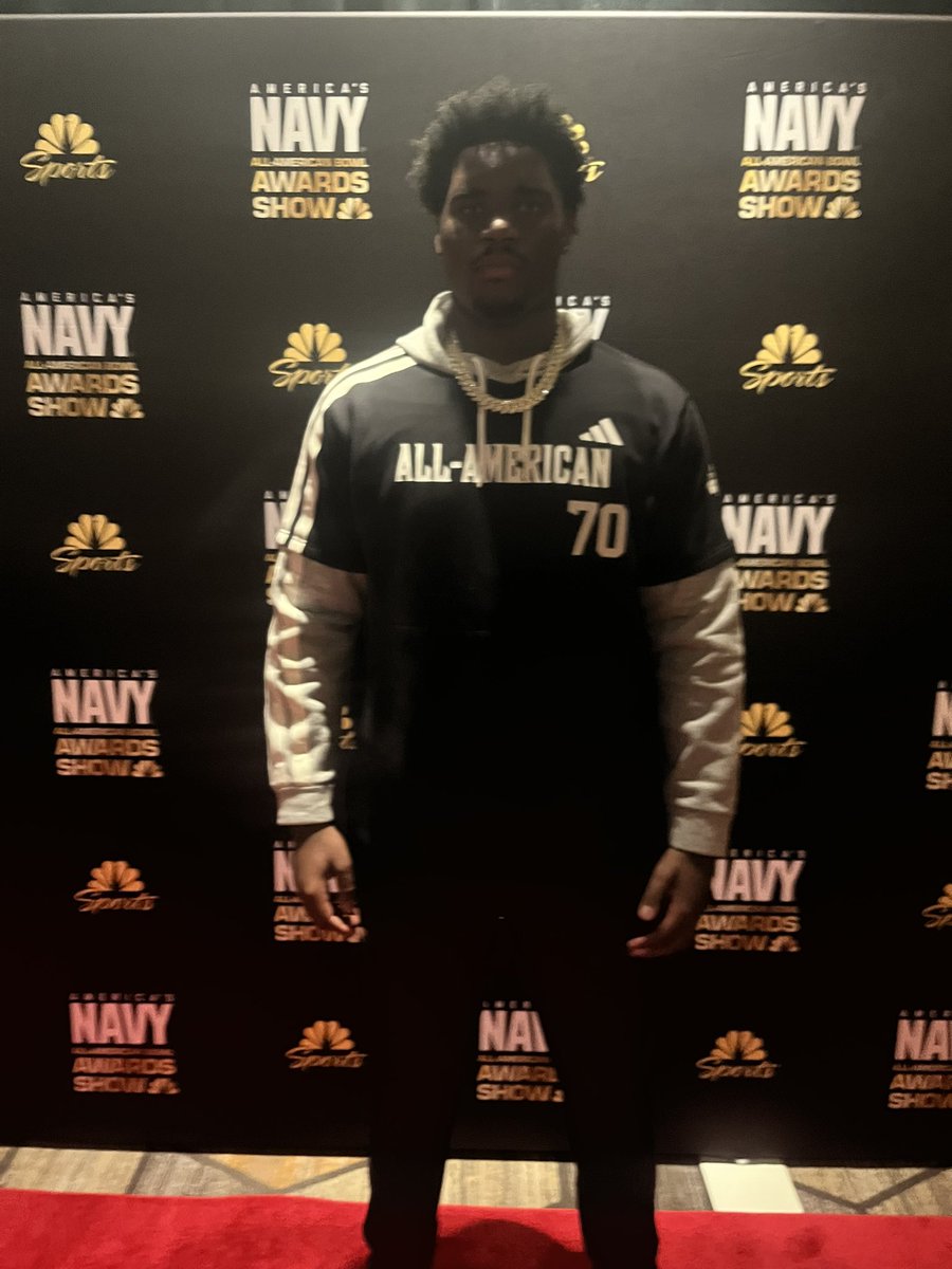 Tune in tomorrow on NBC to see Dramodd Odoms represent Lamar and HISD at the Navy All American Bowl Game. Game is at noon on NBC or Peacock. <a href="/LamarHS/">Lamar High School</a> <a href="/HISDAthletics/">Houston ISD Athletics & UIL Academics</a> <a href="/dramodd1/">Dramodd “Goofy” Odoms</a> <a href="/AABonNBC/">Navy All-American Bowl</a>