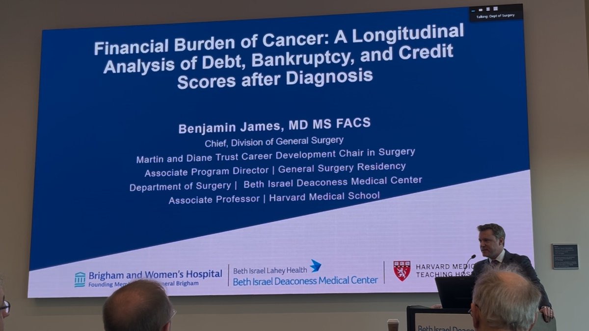 Nishu Uppal (@nishantuppal7) on Twitter photo Was an honor to co-present at <a href="/BIDMCSurgery/">BIDMC Department of Surgery</a> Grand Rounds this week on the financial burden faced by cancer patients, led by <a href="/benjamesMD/">Benjamin James</a> and starring <a href="/GomezJorgeMD/">Jorge L. Gómez-Mayorga</a> and Ana Bogdanovski Was an honor to co-present at <a href="/BIDMCSurgery/">BIDMC Department of Surgery</a> Grand Rounds this week on the financial burden faced by cancer patients, led by <a href="/benjamesMD/">Benjamin James</a> and starring <a href="/GomezJorgeMD/">Jorge L. Gómez-Mayorga</a> and Ana Bogdanovski