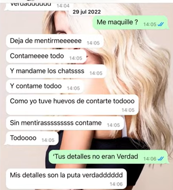 JNorciglia's tweet photo. Los Chats del #WandaGate y del #IcardiGate #LAM @AngeldebritoOk @wanditanara https://t.co/f50YS6zhSZ