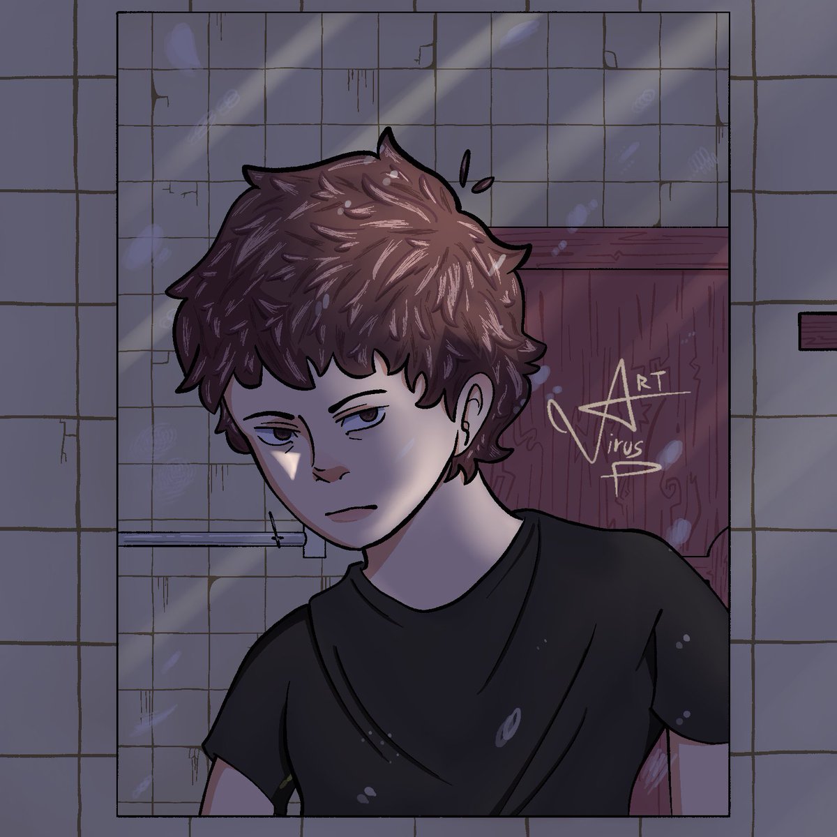 Eres tú…
It's you…

Instagram: instagram.com/virusp_art

#you #depresión #inspiration #digitaldrawing #reflection