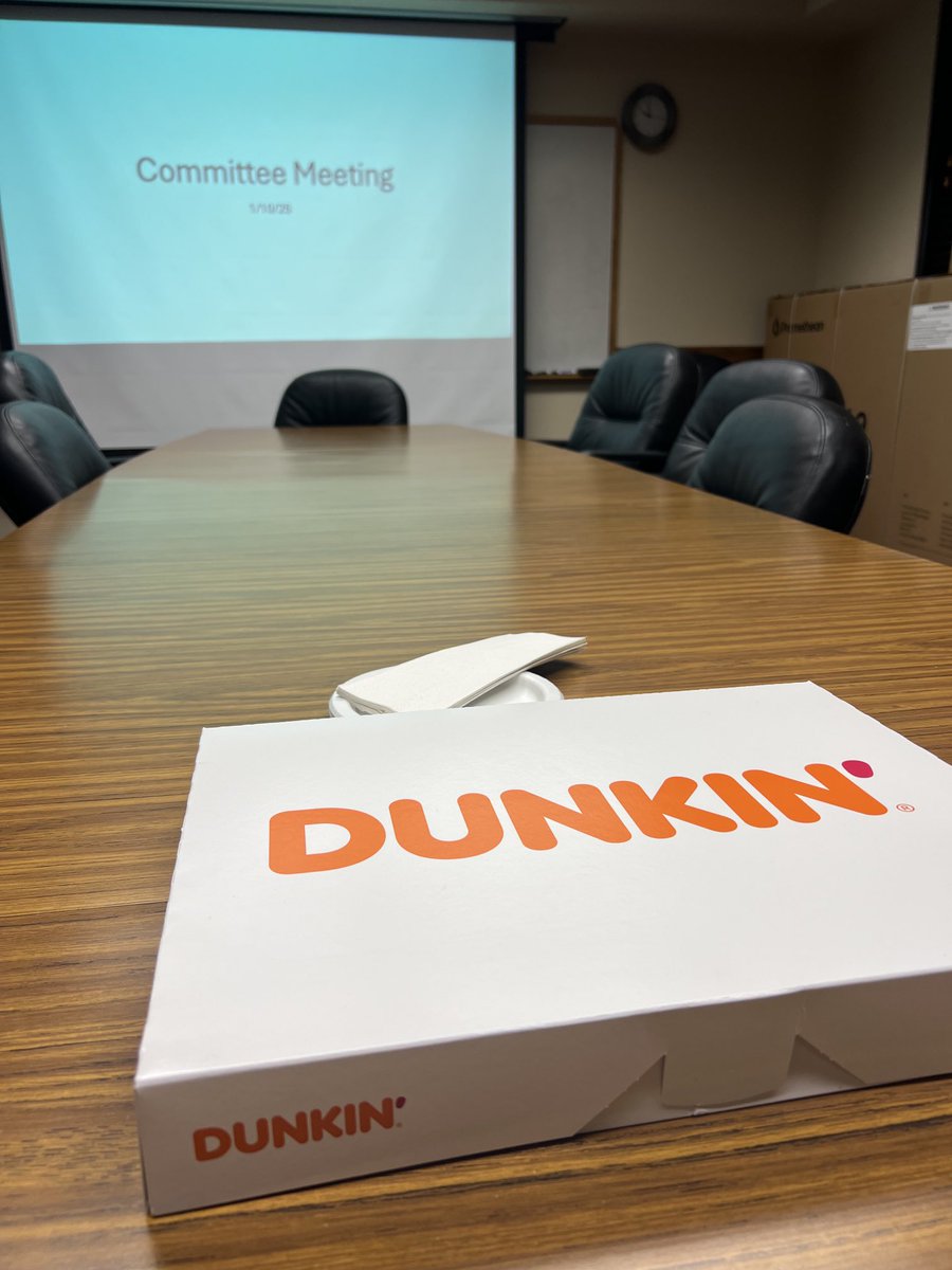 When you got the best students and you find out they got Donuts for the committee meeting ❤️