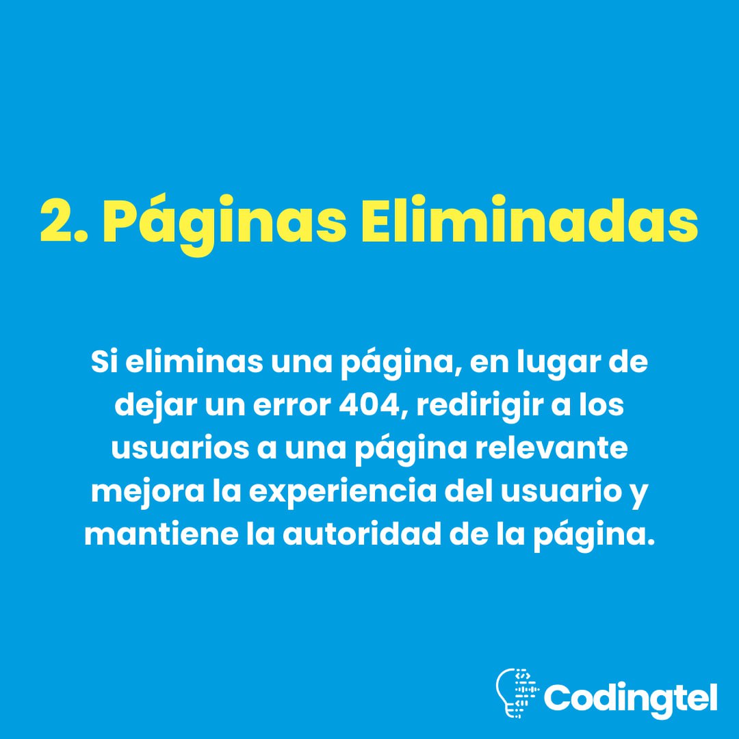 codingtel's tweet image. Si necesitas ayuda con la implementación de redirecciones en tu sitio, ¡en Codingtel estamos aquí para ayudarte¡¡Contáctanos!
#Redirecciones #SEO #DesarrolloWeb #Codingtel
