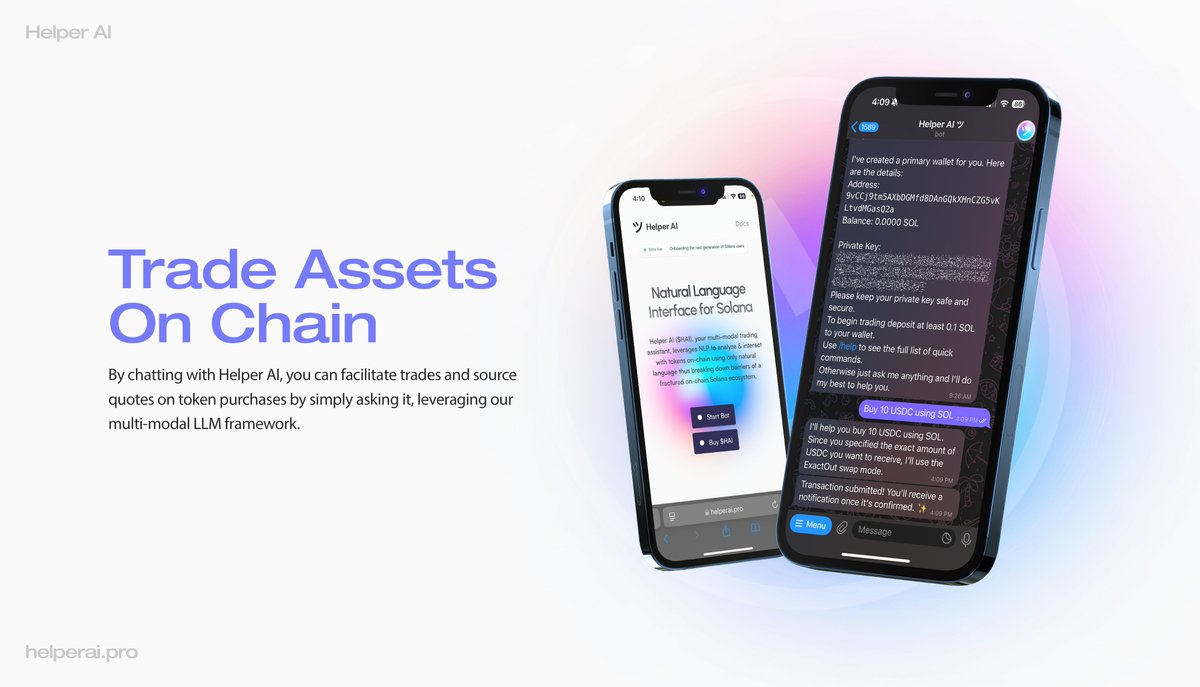 Trade Assets On-Chain with our Proprietary Telegram Bot!

t.me/hai_beta_bot