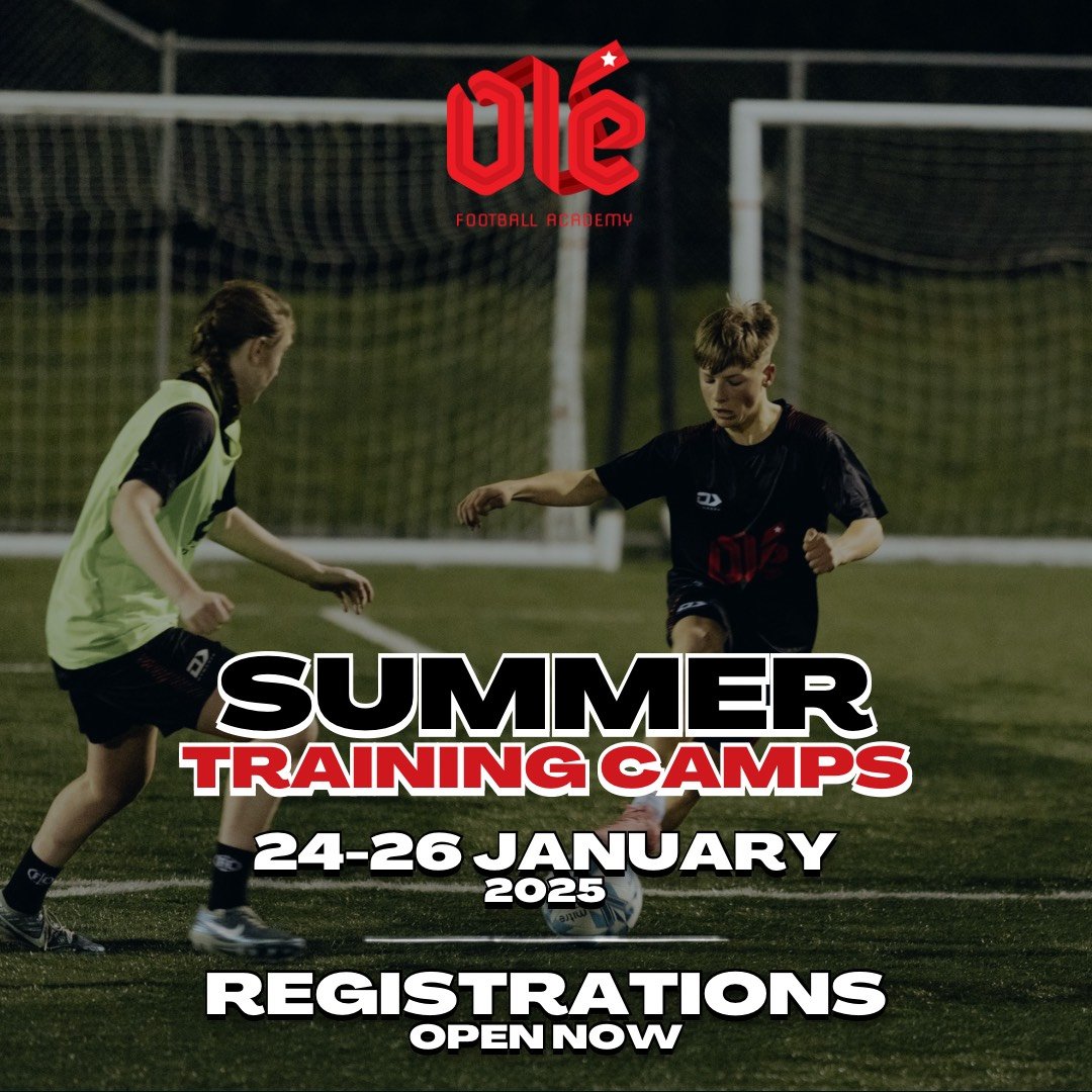 Looking for a training camp? <a href="/TheOleWay/">Olé Football Academy</a> has got it covered, check it out at the link below! 👇
olefootballacademy.co.nz/training-camps/
❤⚽🖤