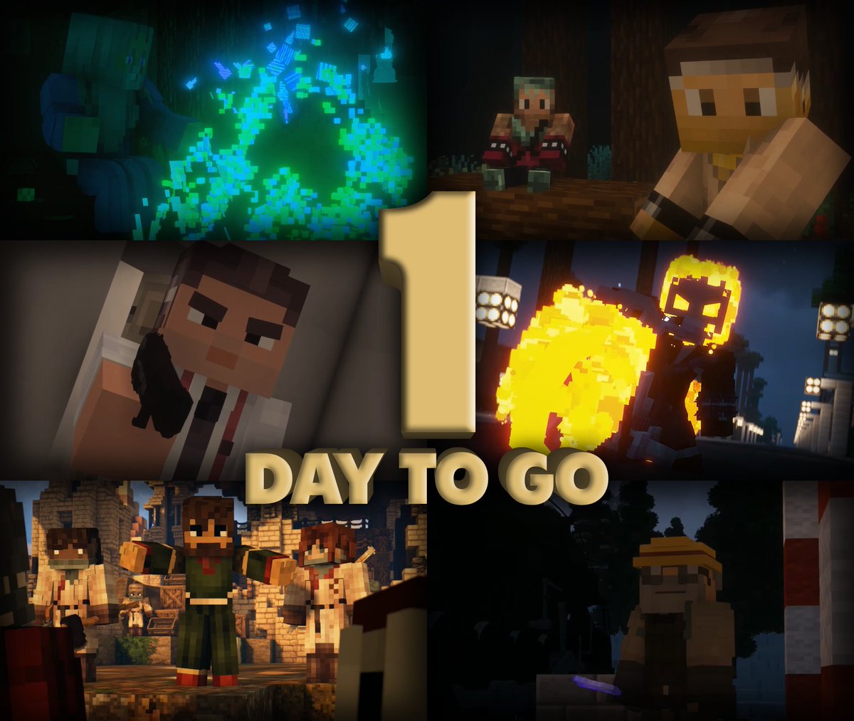 1 DAY UNTIL THE MACHINIMA AWARDS!
If you'd like to attend the awards live, make sure you're in the MachinimaHub Discord server so you can join the sound stage. The event will be unfolding on a vanilla Minecraft 1.20.1 server for everyone to join in.

January 11, 2pm EST