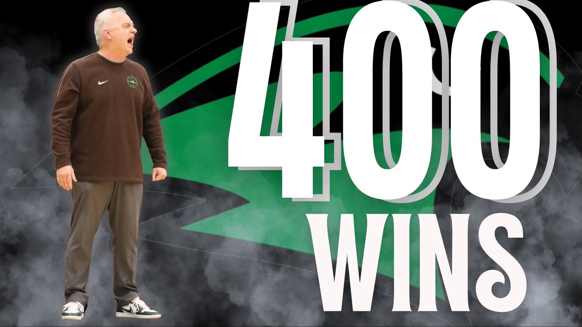 Congratulations to Coach Neff on his 400th career win tonight!!
