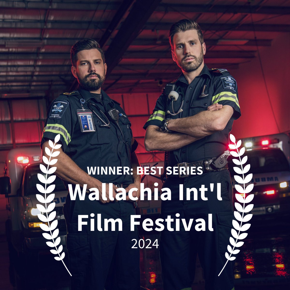 FahrenheitFilms's tweet image. Paramedics: Emergency Response, Season 7, was recently selected as Best Series at the Wallachia International Film Festival!