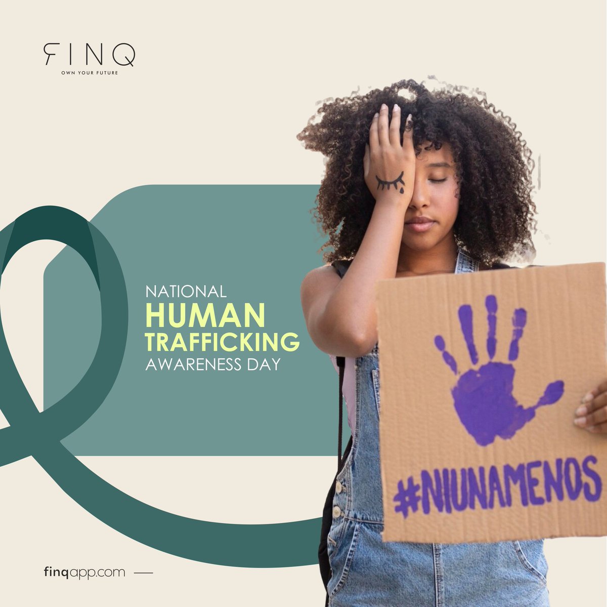 FinqTech's tweet image. January = Awareness. 💙
Let’s stand together this #HumanTraffickingAwarenessMonth to empower and protect.
#FINQ #EndHumanTrafficking