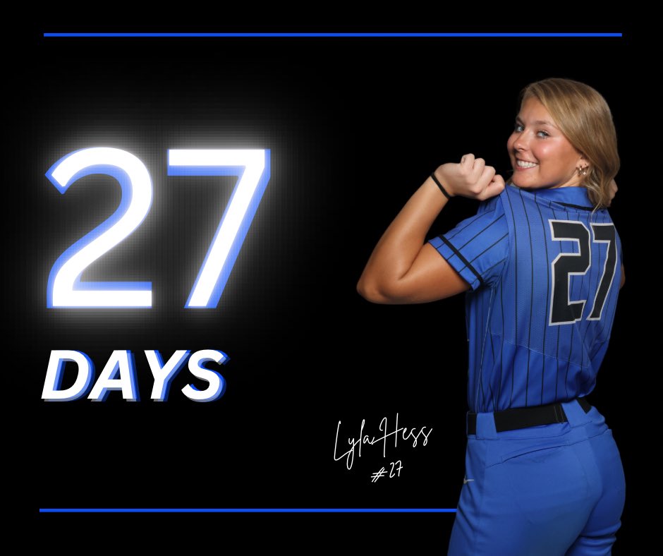 The countdown is on!💙 

27 DAYS ‘TIL GAMEDAY!!
#GVG #GAMETIME