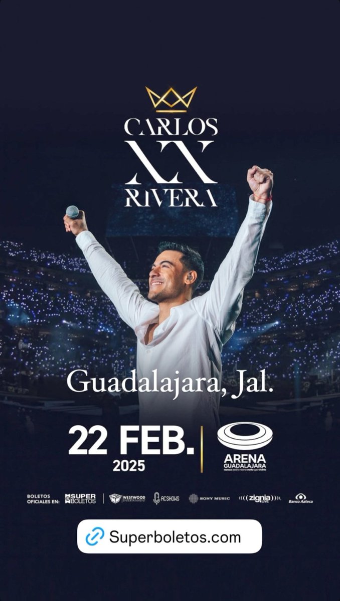 Liliangelicac's tweet photo. Vamos a celebrar los XXaños de trayectoria de @_CarlosRivera recordemos este hermoso viaje a través de sus canciones 🩷 Arena Guadalajara 22 Febrero 2025 #Riveristasporti #clubporti 
@mikenoriega
@davidedwardwest
@jjuarezww
@westwoodfans
@WestwoodEntt
@Sonymusic
@CR_ClubPorTi https://t.co/tsKwtdKqPt