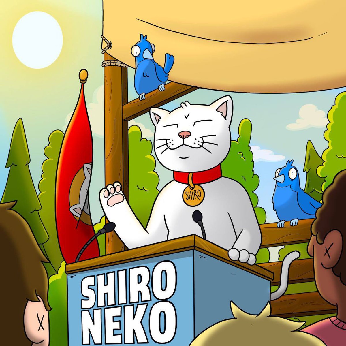 TheShiroPersian's tweet photo. @anndylian I’m kind to communities that roar louder for kindness — and the #SHIROARMY is purring loud and clear! 🐾💥 With $SHIRO breaking records faster than any meme token out there, this rocket’s already halfway to the moon. 🚀 Top 3 cat coin? 

@shiro https://t.co/fjmJh5eXWa