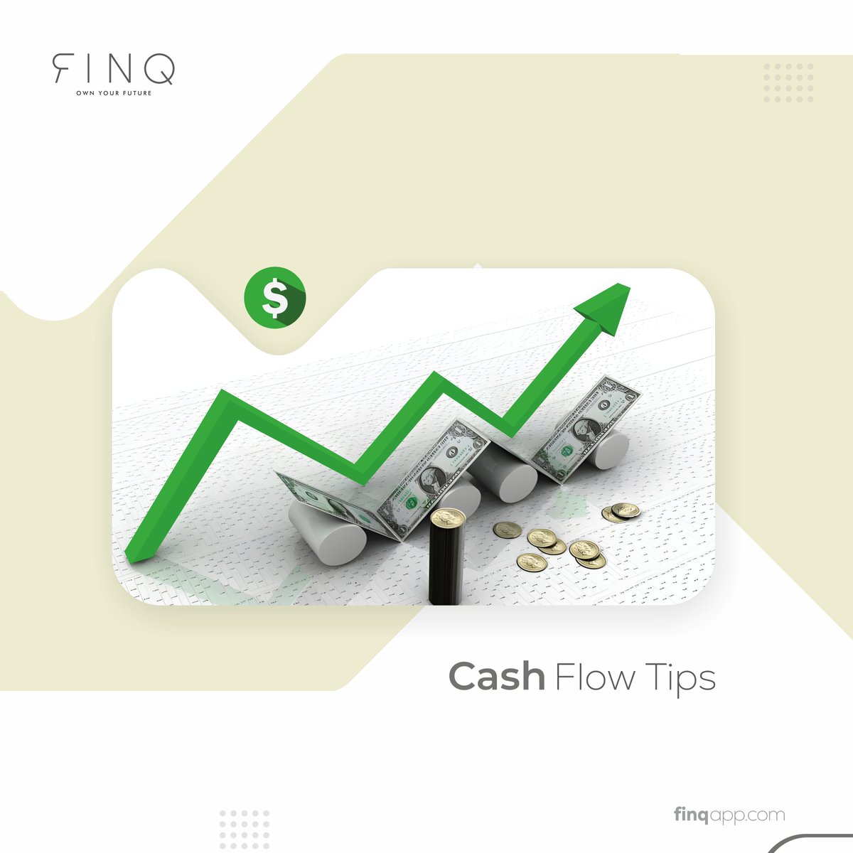 FinqTech's tweet image. Master your cash flow! 💡 Budget, track, and save smarter with FINQ. #CashFlowTips #FinanceSimplified