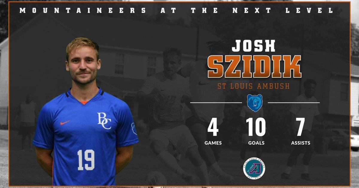 Berea College Athletics (@berea_athletics) on Twitter photo Congratulations to Josh Szidik for signing with the St. Louis Ambush🎉
During Josh’s last season at Berea he was named Player of the Week twice and First Team Midfielder for the Collegiate Conference of the South. Go do big things, <a href="/JoshSzidik/">Josh Szidik</a> 🔥
#OneBlood | #ClimbTheMountain Congratulations to Josh Szidik for signing with the St. Louis Ambush🎉
During Josh’s last season at Berea he was named Player of the Week twice and First Team Midfielder for the Collegiate Conference of the South. Go do big things, <a href="/JoshSzidik/">Josh Szidik</a> 🔥
#OneBlood | #ClimbTheMountain