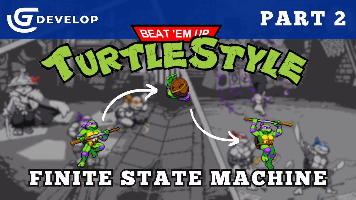 TMNT BEAT 'EM UP | Part 2 is out!
<a href="/GDevelopApp/">GDevelop</a> youtube.com/watch?v=GlVShY… 

We are laying the foundations to a whole new generation of Beat 'Em ups 💪💪💪💪💪

#tutorial #YouTube #beatemup #gdevelop5