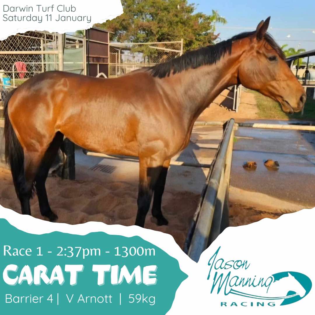 Good luck to all involved <a href="/DarwinTurfClub/">Darwin Turf Club</a>