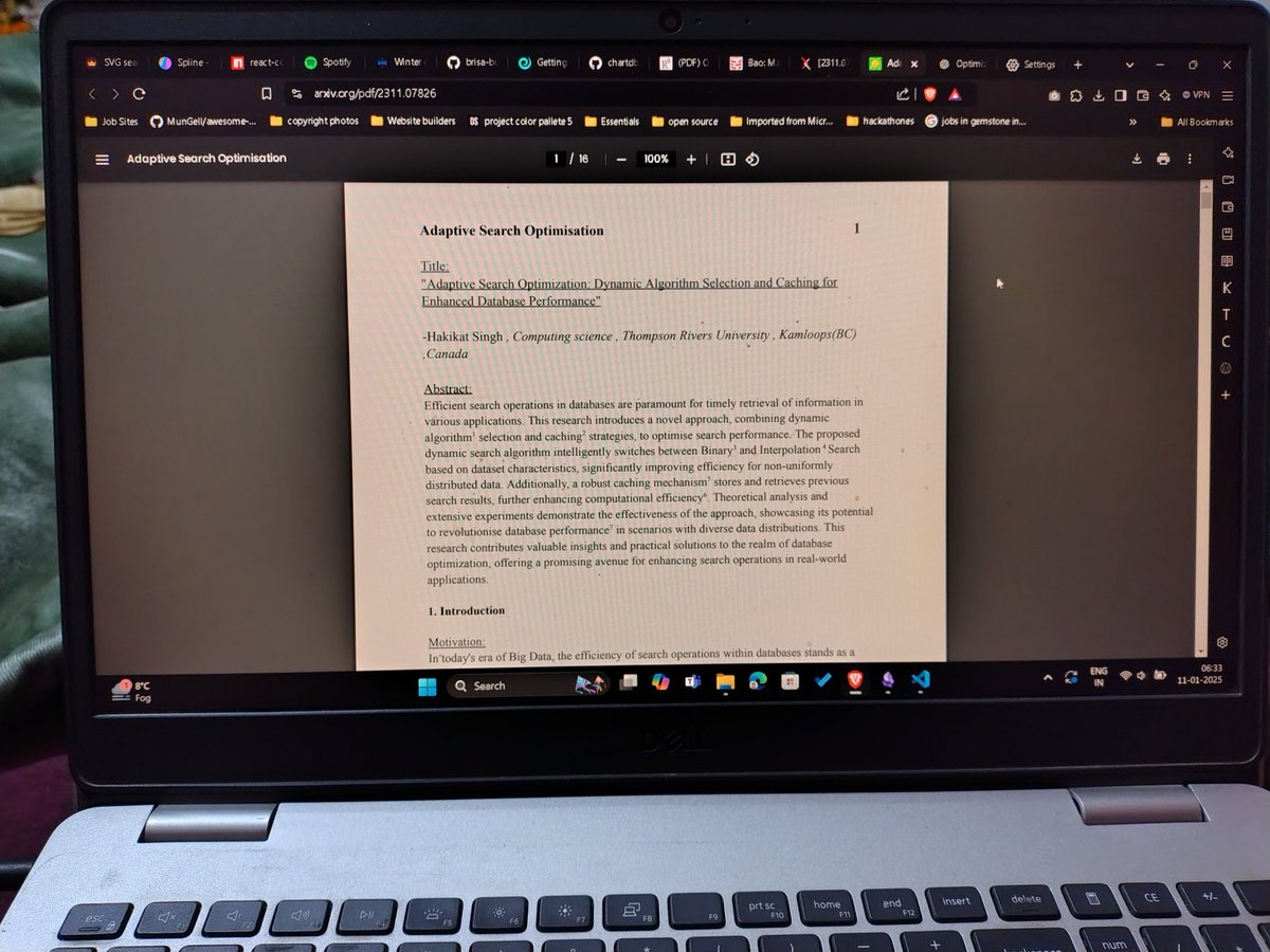 uttkarsh_patel_'s tweet image. Morning with newspaper ❌ 
Morning with research paper ✅
Building some new habits