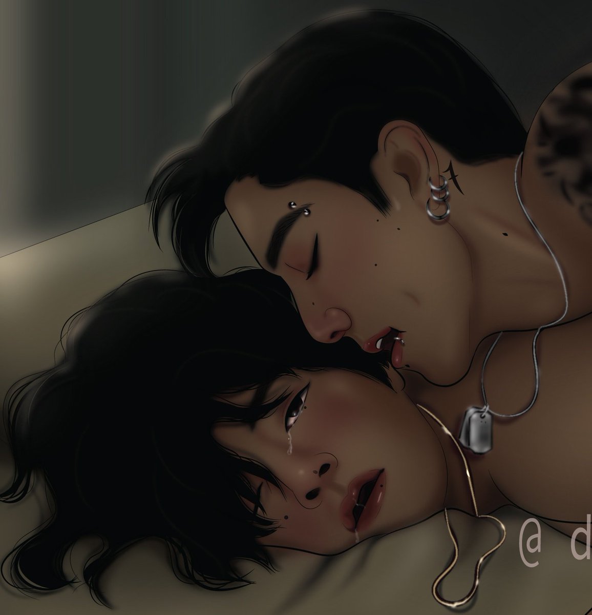 Dimple95_97's tweet photo. 💜💜
.
#taekookau #taekook #taekookfanart #taekooksims #kookvau #vkook https://t.co/TccUEtaIeB