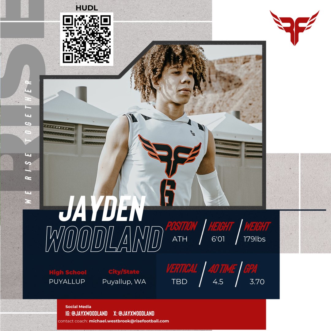 RISE Football 🏈 (@risefootball_) on Twitter photo 🚨RISE recruits profile spotlight🚨
⭐️Sione Kaho ‘27 <a href="/Sione_k10/">Sione Tu’amoheloa-Kaho✯</a> <a href="/football_abes/">Lincoln Abes Football 🎩</a>
- 1st team State (only sophomore)
- 2nd team Area
- League MVP
⭐️Jayden Woodland ‘26 <a href="/jayxwoodland/">Jayden Woodland</a> <a href="/CoachGrout/">Brian Grout</a>
- League 2nd Team DB & WR (5 games)
- 6 TDs, 1 INT TD, 29.9 ypc 📈
#Rise⬆️📈🏈 🚨RISE recruits profile spotlight🚨
⭐️Sione Kaho ‘27 <a href="/Sione_k10/">Sione Tu’amoheloa-Kaho✯</a> <a href="/football_abes/">Lincoln Abes Football 🎩</a>
- 1st team State (only sophomore)
- 2nd team Area
- League MVP
⭐️Jayden Woodland ‘26 <a href="/jayxwoodland/">Jayden Woodland</a> <a href="/CoachGrout/">Brian Grout</a>
- League 2nd Team DB & WR (5 games)
- 6 TDs, 1 INT TD, 29.9 ypc 📈
#Rise⬆️📈🏈