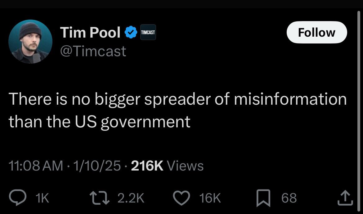 This cunt was actively receiving payments from the Russian Government to disseminate false information.