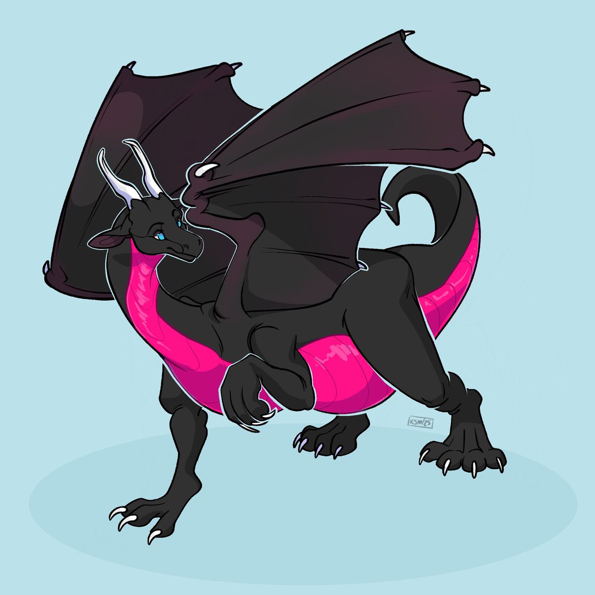 A cute dragon for <a href="/sand_high/">high_calorie_sand</a> !