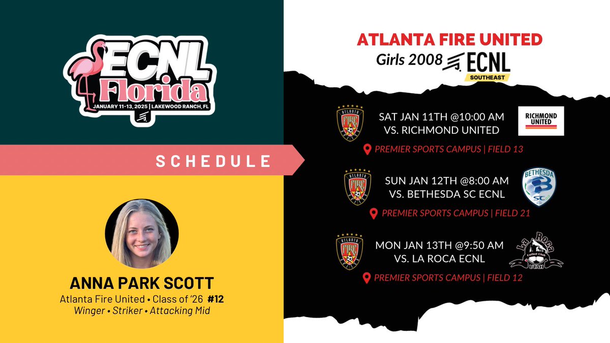 anna_p_scott (@anna_p_scott) on Twitter photo Ready to battle! Let’s go AFU👏🏼 <a href="/AFU_2008_ECNL/">Atlanta Fire United 08G ECNL</a> #ECNLFL #showcaseschedule #afunited08 Ready to battle! Let’s go AFU👏🏼 <a href="/AFU_2008_ECNL/">Atlanta Fire United 08G ECNL</a> #ECNLFL #showcaseschedule #afunited08