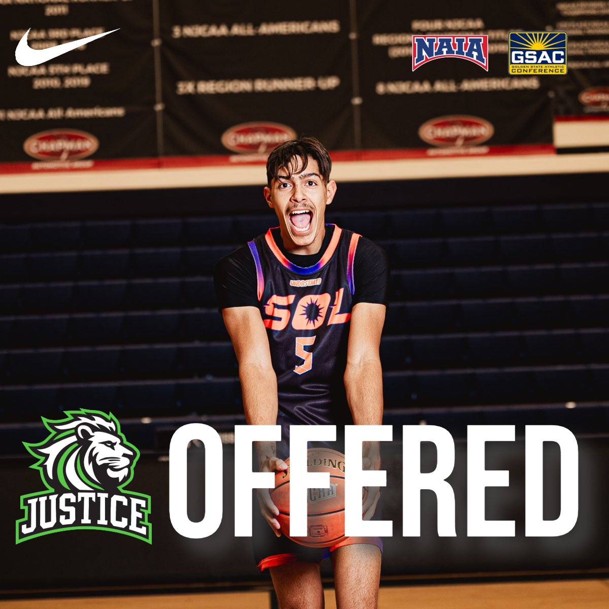 After a great talk with Coach Korban, I am happy to have received an offer from Justice College. Big shout out to Coach Jay for helping me in this process! 
<a href="/AzSolBasketball/">AZ Sol</a> <a href="/Coachjay0524/">coach jay</a>