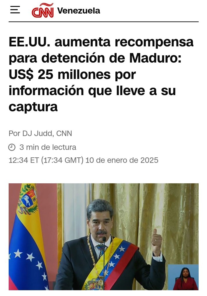 EEUU retiró la recompensa al rebana cuellos yihadista de Al Qaeda que electo por nadie gobierna de facto en Siria y ha aumentado la recompensa contra Nicolas Maduro por quien votaron millones de Venezolanos.

Es un hecho, a EEUU poco le importa la democracia...