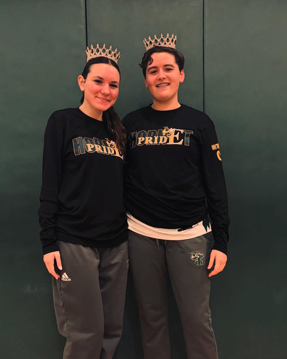 “Queens of the Court”
🏀 Makayla McGinnis &amp; Olive Whitney 
Emmaus Girls’ Basketball: 12-1  If you came to the Hive tonight to see some good basketball, you know these queens and their teammates did not disappoint! 🐝🏀

With JV and Varsity wins over Pocono Mountain East, Emmaus