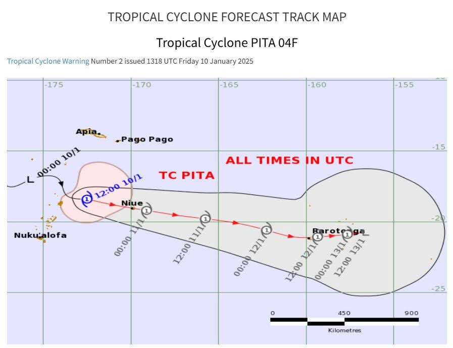 I have just spoken to the Secretary Genral of Cook Islands Red Cross.
We are tracking TC Pita as its charting a course for Rarotonga. 
The team will take advance action - helping vulnerable households. Their training hall is a purpose built evacuation centre if required. #tcpita