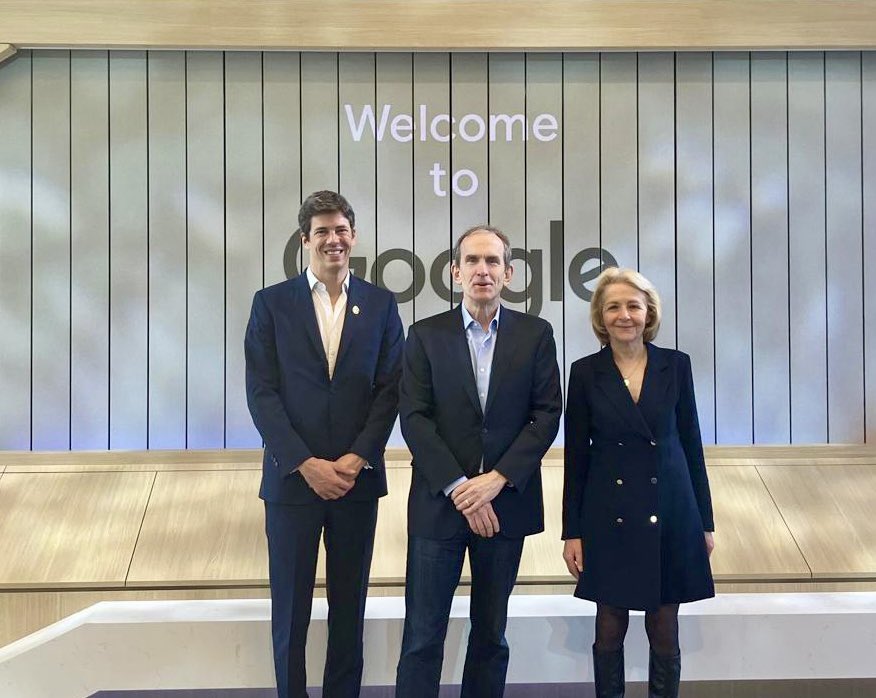 Enriching discussions with <a href="/Google/">Google</a> and <a href="/nvidia/">NVIDIA</a> with <a href="/lauredlr/">Laure de La Raudière</a>, Chair of <a href="/Arcep/">Arcep</a>, on Europe’s and France’s vision for open, innovative, and energy-efficient digital regulation, in the lead-up to the #AIActionSummit in Paris, February 2025.