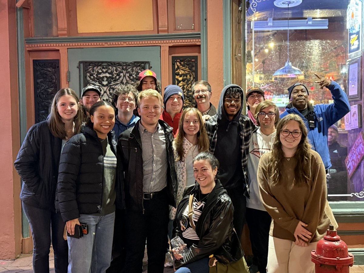 The crew is in New Orleans ⛅ #AMS2025